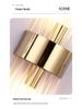 Elegant Luxury Glass Wall Lamp for Living Room, Bedroom, Hotel, or Bedside - Designer Style with Personality