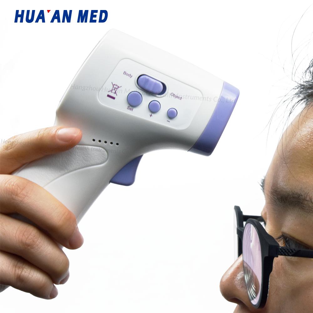 HUA AN MED 3 Modes Household Medical Device Non Contact Infrared Forehead Thermometer ABS