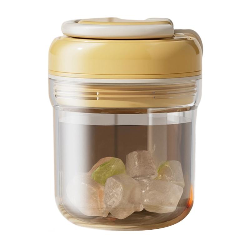 Innovative Ice Maker And Beverage Container For Picnics And Camping