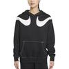 Nike Sweatshirts Women's Black Hooded Moderate Regular DD5581-010