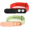 2-delige Polsband Pillendoos Set met Verstelbare Bandjes & 360° Veilig Sluitmechanisme, Opvouwbare Draagbare Pillenorganizer voor Dagelijkse Medicatie & Reizen, Compact