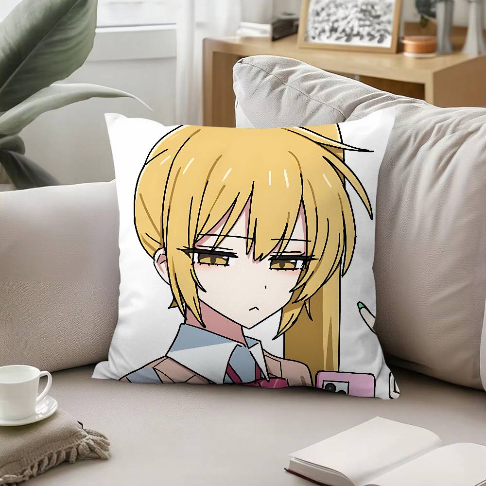Cute Singer A-Akita Neru Pillow Case Cushion Cover Soft Cute Throw Pillow Case For Car Sofa Pillowcase Polyester With Zipper