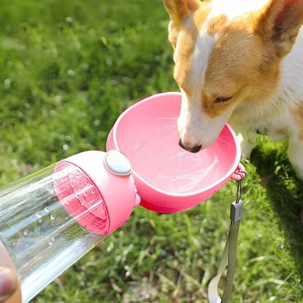 Portable Dog Drinking Bottle Leak Proof Pet Water Cup Pet Supplies Puppy Water Bottle Hiking