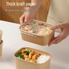 Microwaveable Square Takeaway Lunch Box
