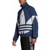 Adidas Originals Large Logo Zip Up Jacket Men Blue FM9894