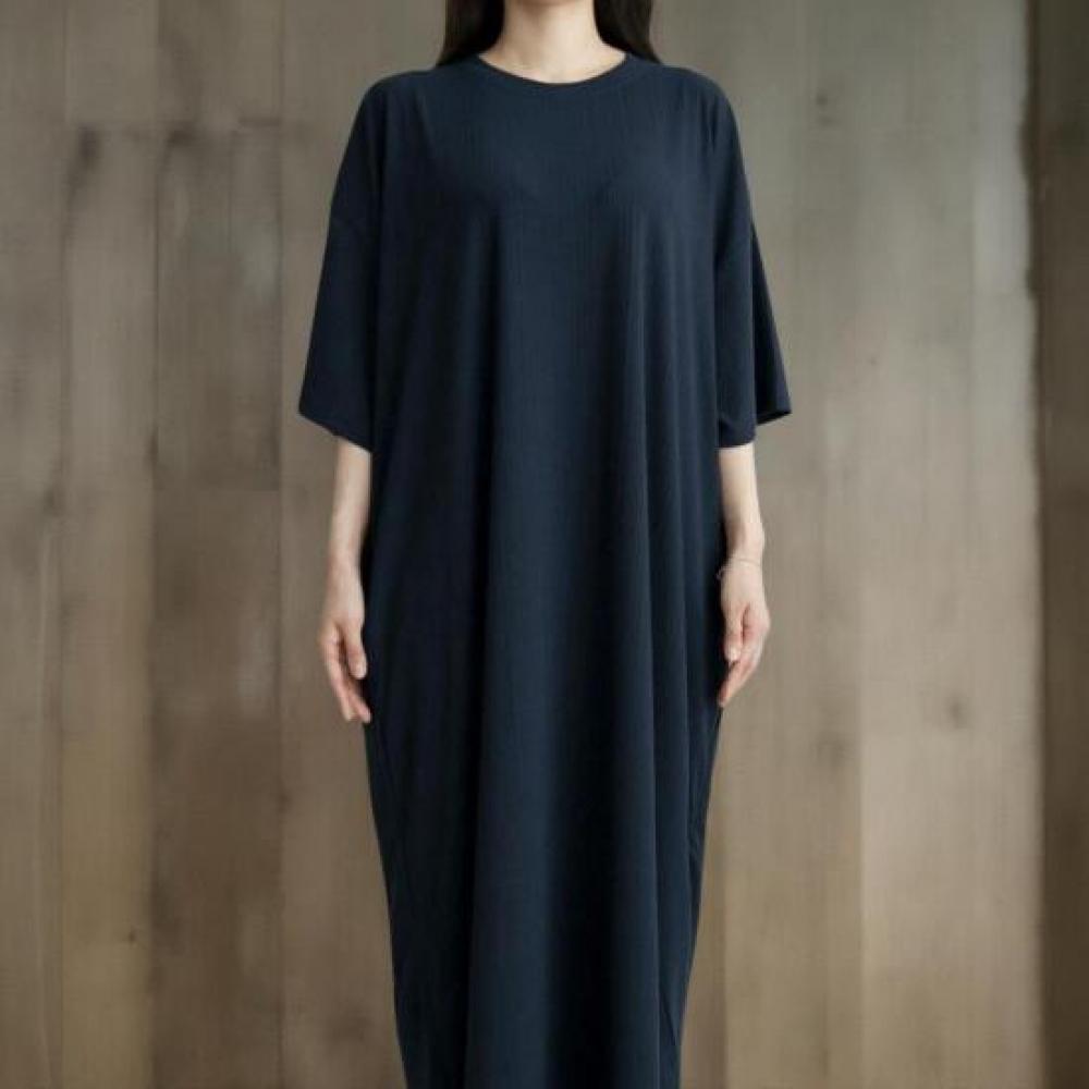 New ArrivalS Open Run Women S Big Size Ribbed Long dreSS