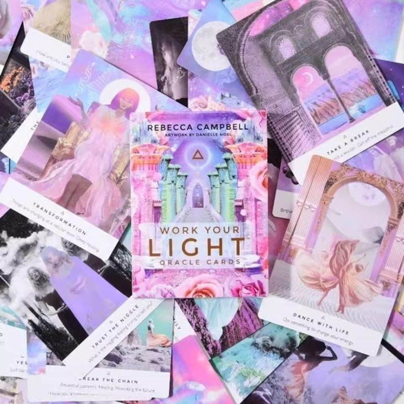 ÇAKRA Tarot Kartı PDF Kehanet için Kahin Kartları Kişisel Kullanım Oyun Oyna Kutu Oyunu