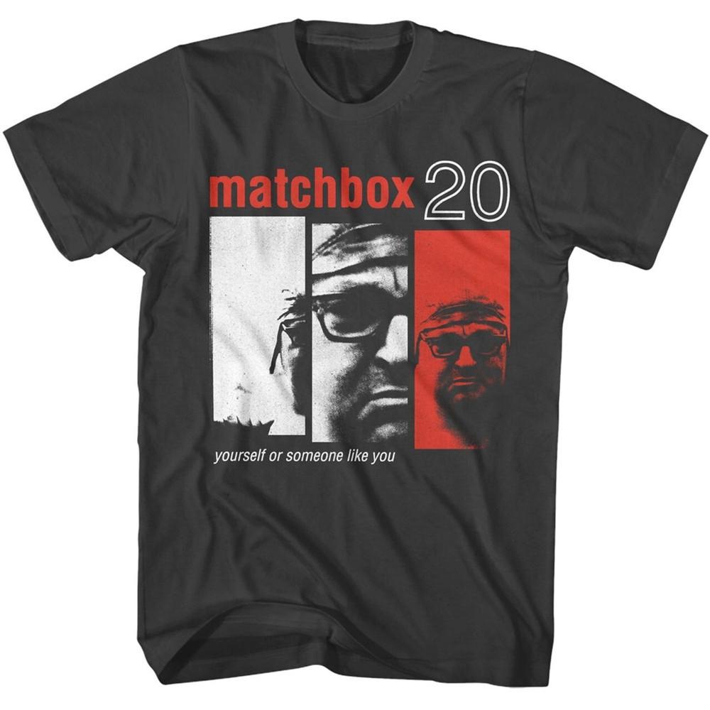 

Vtg Matchbox Twenty Band YourSelf Or Someone Like You Cotton Black Shirt UR125 Unisex T-Shirt XXL