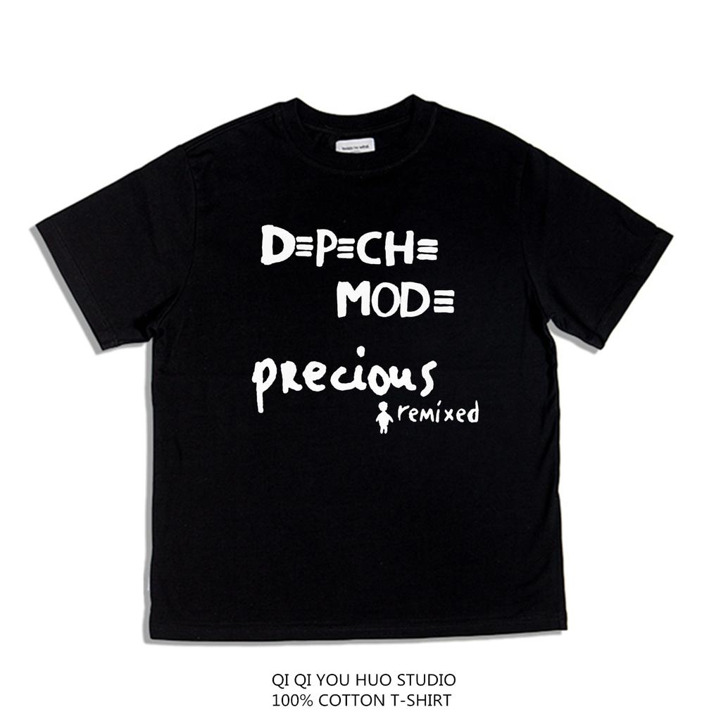 2025 Męska Damska Koszulka Casual Depeche Negative Czaszka Moda T-shirt Graficzny Oversize Sportowe Topy Odzież Streetwear Topy