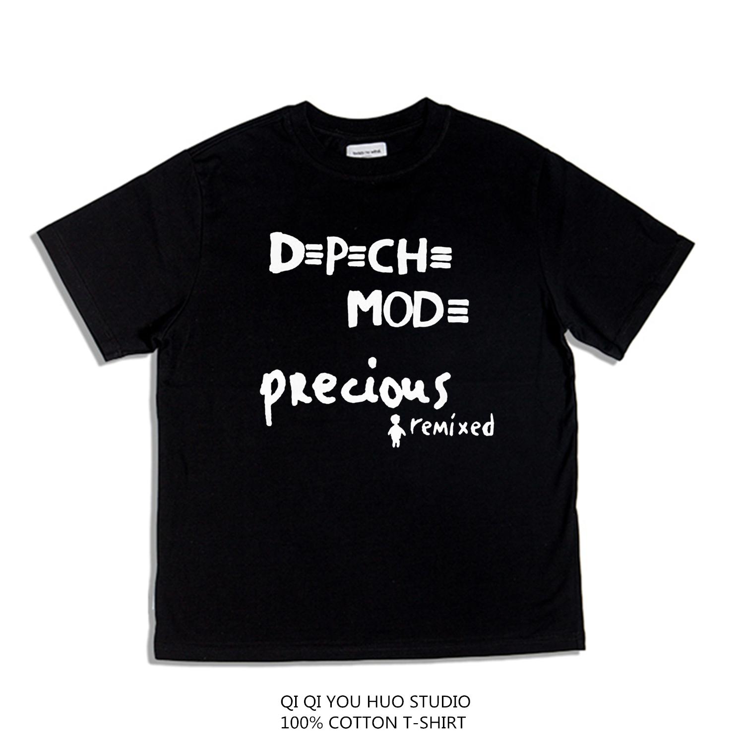 

2025 Мужская Женская Футболка Повседневная Depeche Negative Skull Mode Футболка Графическая Оверсайз Спортивные Топы Одежда Уличная Одежда Топы S