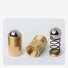 1Pcs Adjustable Door Top Bead Furniture Door Latch Spring Invisible Wooden Cabinet Door Beads Lock Closet Ball Catch Latch