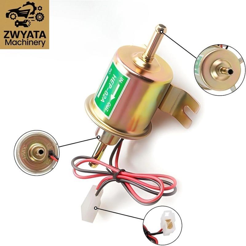 12V/24V Low Pressure Universal Electric Fuel Pump HEP-02A HEP02A for Car Carburetor Motorcycle ATV Modification Parts