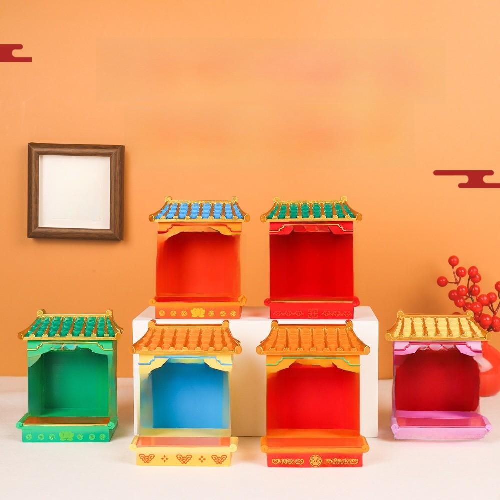 Feng Shui Harz Gott des Reichtums Schrein Mit Traditioneller Chinesischer Dekoration Für Zuhause Büro Geschenk