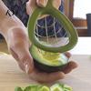 Safe Vegetable Chopper for Elderly Multifunctional Avocado Slicer, Quick Pitter Cutter Tool Kiwi, 3 Kitchen Gadget in 1 Fruit Slicer Divider,