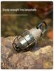 Mountain Guest Rechargeable Retro Pine Cone Camping Tent Lamp with Long Battery Life