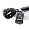 Female Leather Handcuff Neck Collar Wrist Strap Fetish Bondage Erotic Sex Toys Bdsm Restraint Sex Products for Couple Sex Game