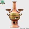Samovar de cobre rechonchudo infusor de cobre conjunto de chá Utensílios de chá Multicooker Bule aquecedor fogão chá samovar chaleira bules aquecedor turco