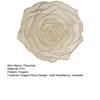 PVC Placemat Heat-Resistant Reusable Table Mat Hollow Rose Shape Insulation Pad for Dining Table Decoration
