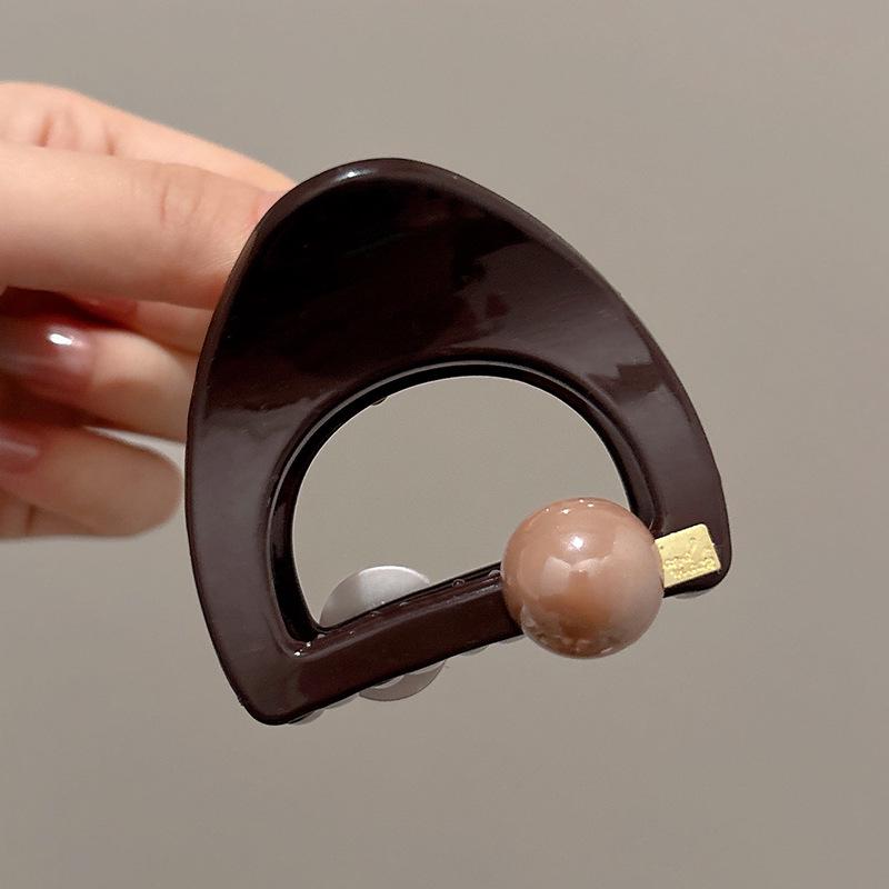 Elegant French Retro Small Shark Hair Clip for Thin Hair