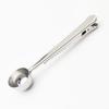 Two-in-one Stainless Steel Coffee Spoon Sealing Clip Kitchen Gold Accessories Recipient Cafe Expresso Cucharilla Decoration Use