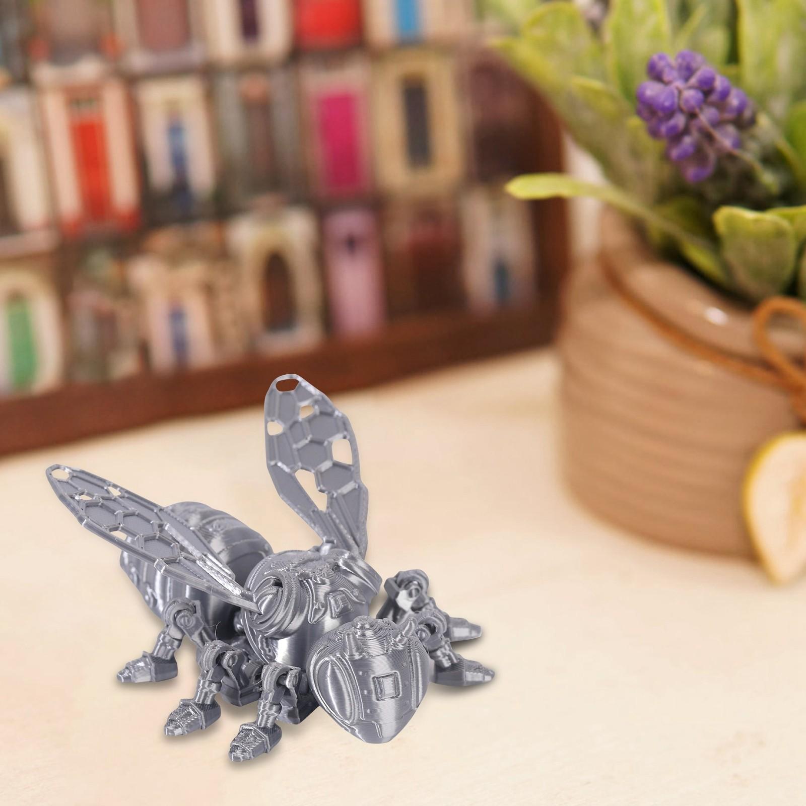 

3D-друк Рухома з’єднана модель Іграшка ручної роботи Орнаменти Креативні декоративні вироби One Size срібний