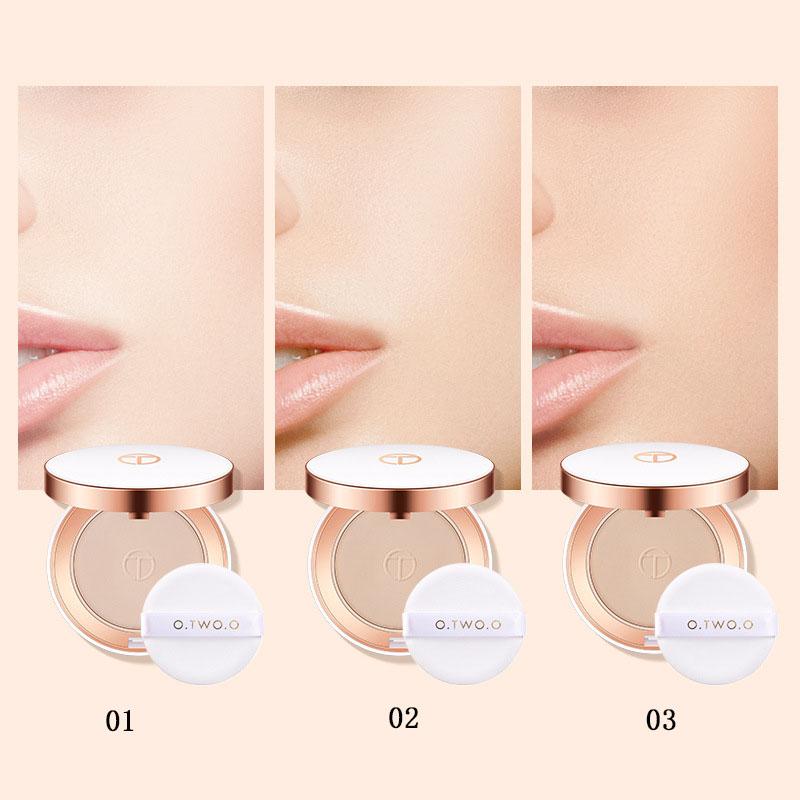 O.TWO.O Rose Gold Sparkling Diamond Powder Concealer Setting Powder Wet and Dry Powder
