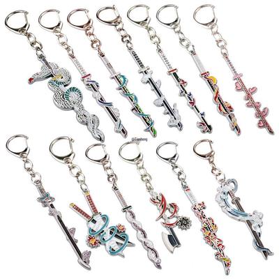 Demon Slayer Porte-clés Pendentif Tanjiro & Shinobu – Accessoire Épée 9 Piliers