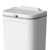 9L Trash Can White Large Capacity Space Saving Sturdy Durable Stylish Design Wall Mounted Garbage