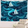 Romantic Flower Victorian Border Dragonfly Wildflower Hippie Trippy Tapestry Wall Art Meditation Decor For Bedroom Living Room