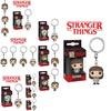 Funko Pop Stranger Things Porte-clés en PVC Pendentif de sac Porte-clés Cadeau de Noël parfait pour les fans !