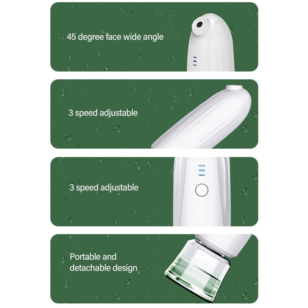 Facial Oxygen Injection Nano Mist Deep Moisturizing Hydration Skin Care Beauty Airbrush Kit