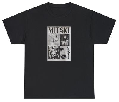 Mitski T Shirt Love Rock Blue Diner 90s Retro Phoebe Bridgers Concert Fan Merch