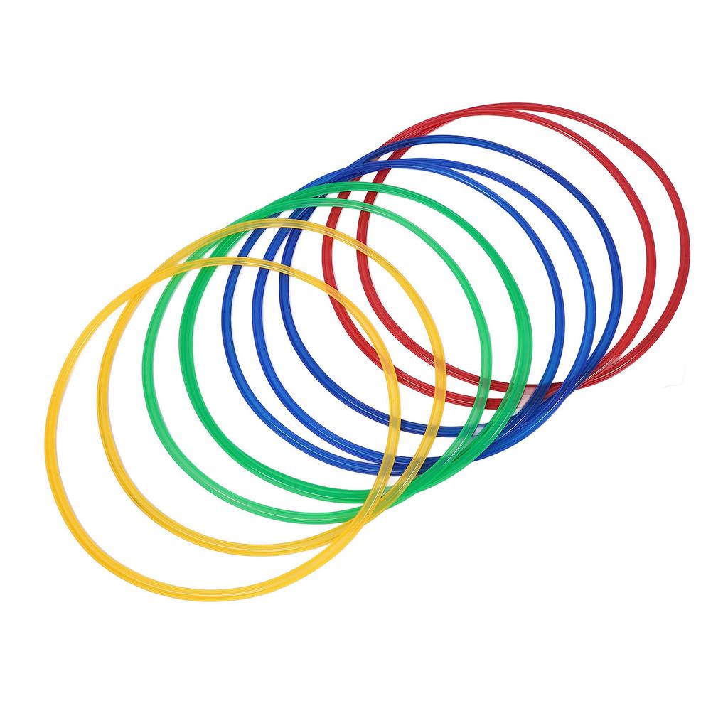 18.9in Sensory Training Hoops Kids Exercise 10pcs Hoop Rings 10pcs Connectors Sensory Training Equip