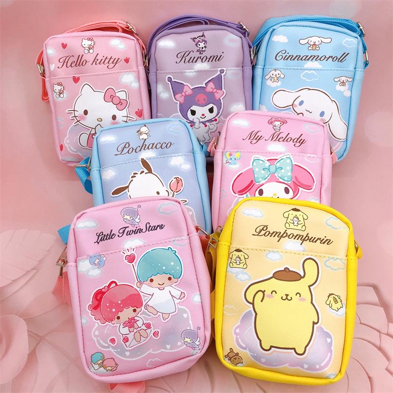 Little Twin Stars & Kuromi Cartoon Kids' Crossbody Bag - Japanese Collection