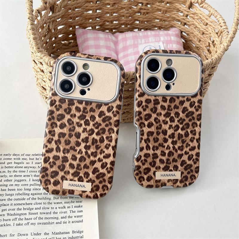 Odporne na upadki etui na telefon z nadrukiem pantery dla iPhone 14/13/12/11 oraz 17Air/16/15PROMAX