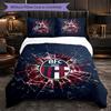 Bologna FC Themed Bedding 3Pcs Duvet Cover Set Decorative Bed Linen For Teen Room Home Decoration