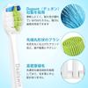 Dealswin Replacement Brushes for Philips Plaque Regular Pack of Compatible with and White Sonicare, Removal, Size, 8, DiamondClean, EasyClean,
