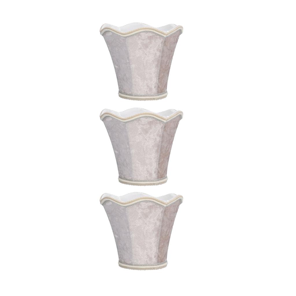 3Pcs ClipOn Lampshades Modern E14 Chandelier Table Lamp Shade Accessory for Home Hotel Club KTV