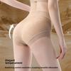 Women's Summer Thin New Jacquard High Waist Belly Mulberry Silk Antibacterial Briefs