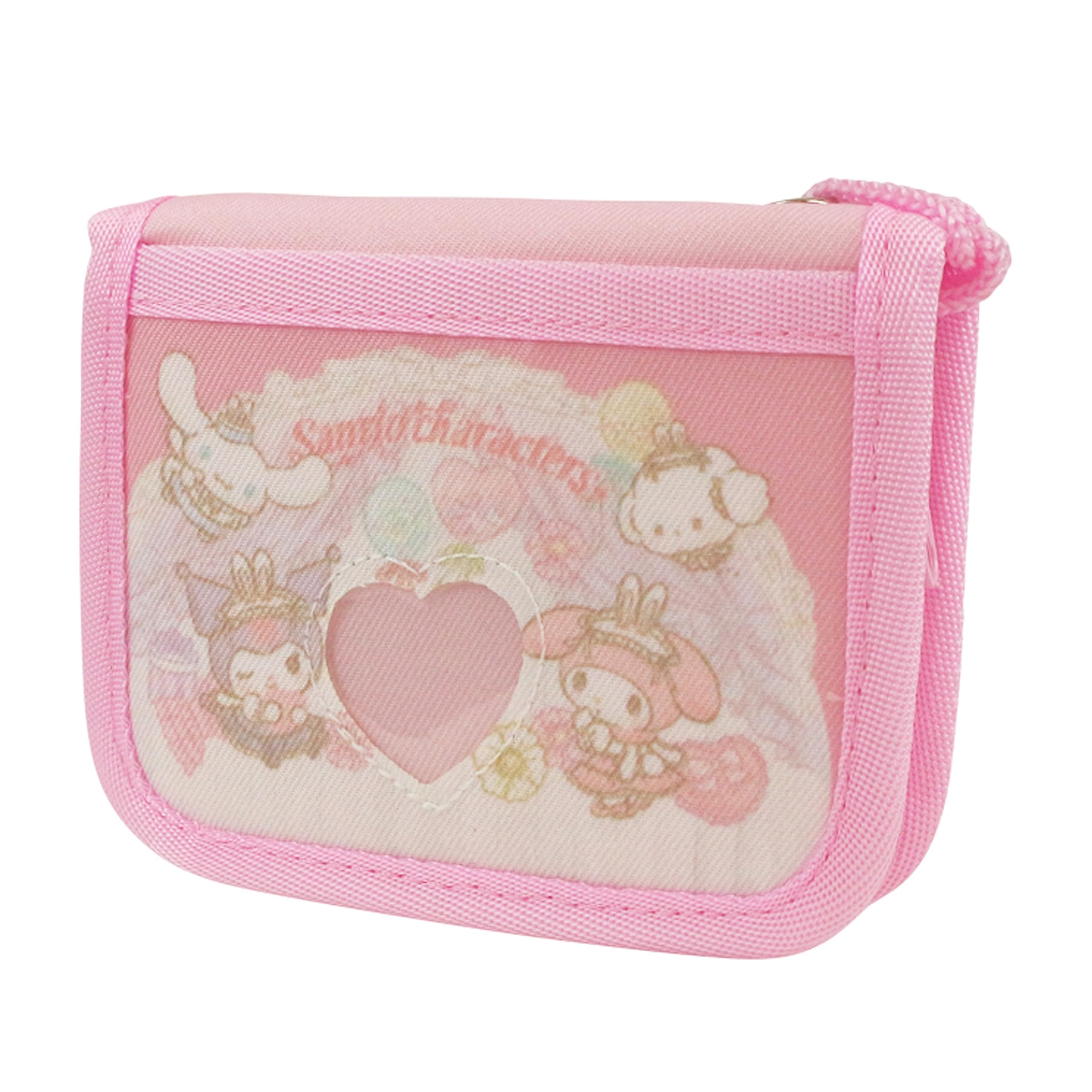 Takanami Create Windowed Wallet with Sanrio Characters Elementary Field Character Goods [119701] Kindergarten, School, Trip,