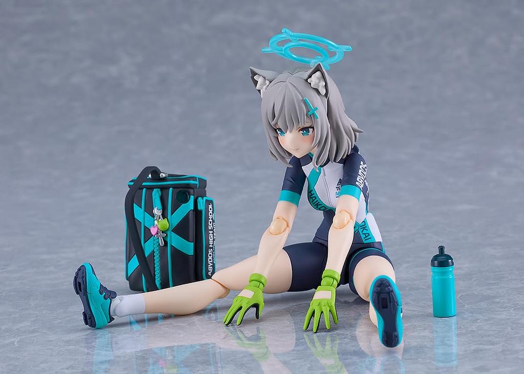 Figma Blue Archive Sand Wolf Shiroko Kunststoff Bemalt Bewegliche Figur [Reitend] Non-Maßstab