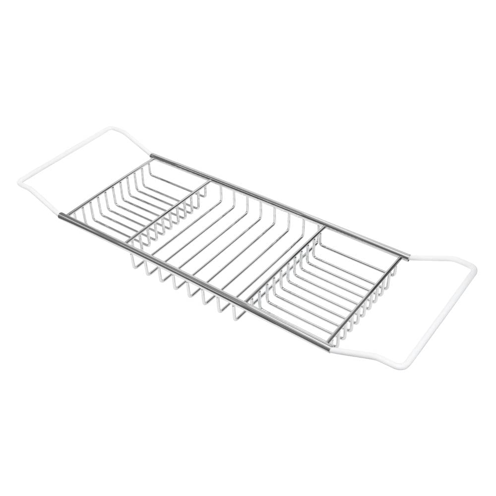 

AngeliqueShop Металлическая ванна Черная Серебристая Полка для ванны Ванна