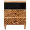 Nightstand Brown 50 X 33 X 60 Cm Solid Mango Wood