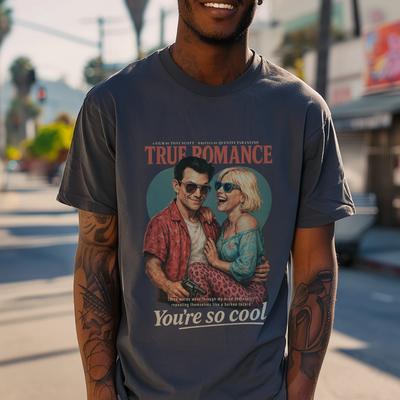 True Romance Shirt 90er Film T-Shirt Used Tarantino Film Geschenk Du bist So Cool