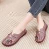 Summer New Anti Slip Comfortable Breathable Shoes for Middle-aged Elderly Women Simple Comfortable Daily Casual Shoes