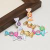 4pcs Stainless Steel Enamel Candy Charms for Children Necklace Kids Pendants DIY Jewelry Earrings Making Bracelet Supplies