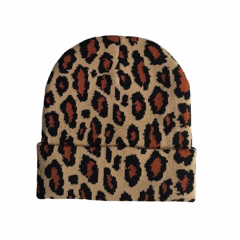 Outdoor Ear Protection Warm Knitted Beanie Hat Acrylics Jacquard Cuffed Custom Hip Hop Beanie Hat