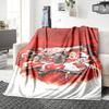 Coperte con stemma dell'Arsenal Football Club in flanella stampata, traspiranti, calde, da divano per casa, ufficio, copriletti 0708a25