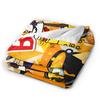 Spicy Chicken Noodles  Blanket  Picnic Flannel Throw Blanket For Outdoor Soft Warm Design Quality Bedspread Gift Idea