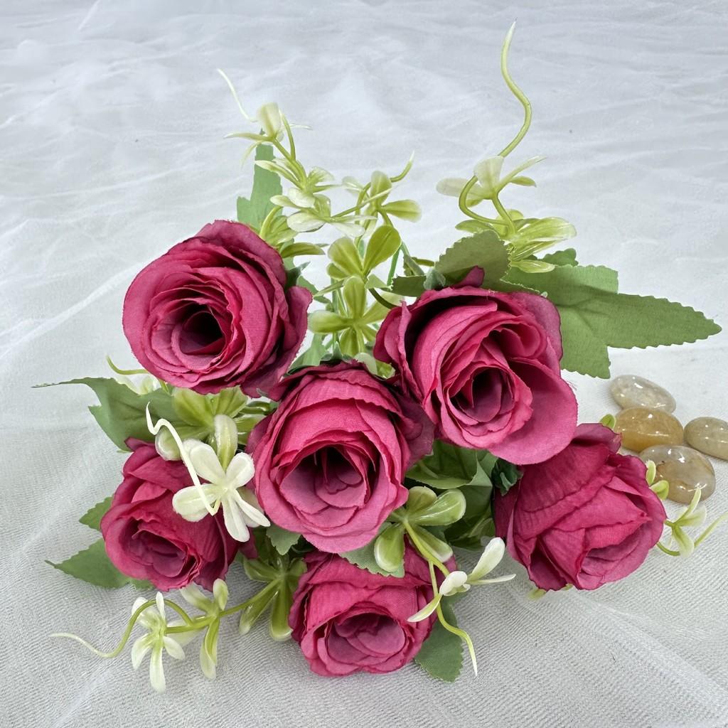 Flower Rose Simulation Bouquet For Event Decoration And Prop Photography